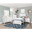 Homelegance Corbin Twin Kids Bed 1534WHT-1 IMAGE 5