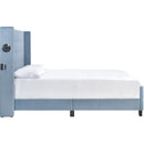 Homelegance Queen Panel Bed SH2618BLU-1 IMAGE 2
