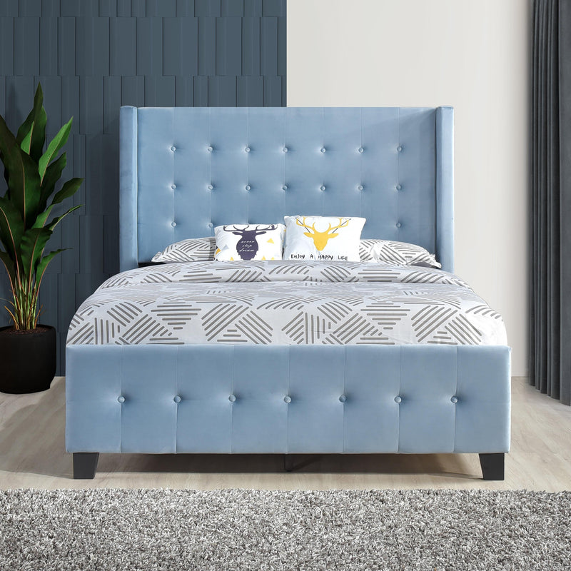 Homelegance Queen Panel Bed SH2618BLU-1 IMAGE 5
