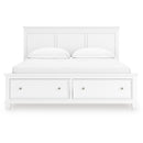  Signature Design by Ashley Fortman B680B22 King Panel Storage Bed IMAGE 3
