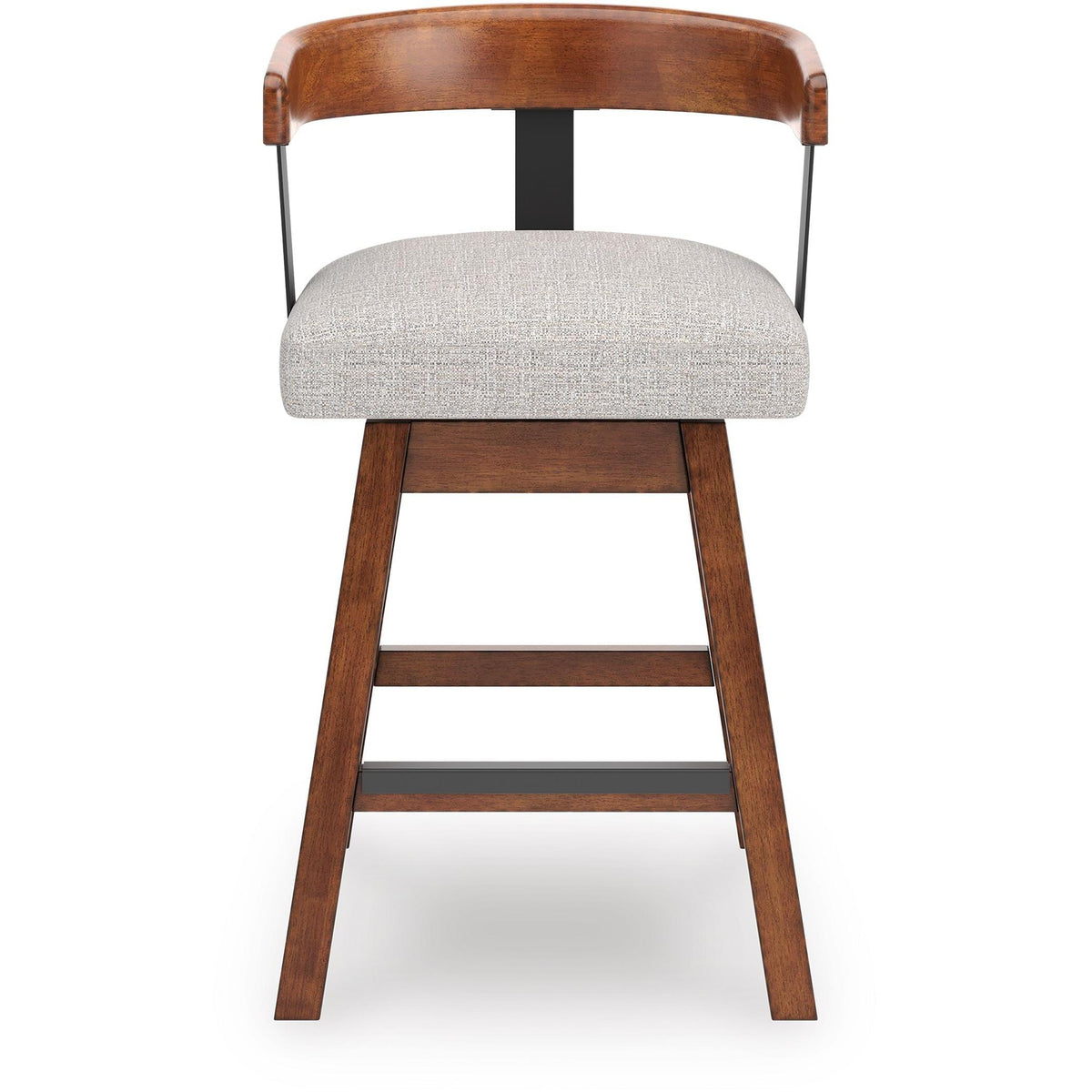 Signature Design by Ashley Ralene D594-224 Upholstered Swivel Barstool