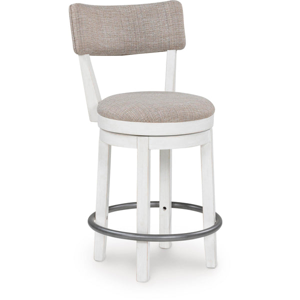 Signature Design by Ashley Robbinsdale D642-224 Upholstered Swivel Bar