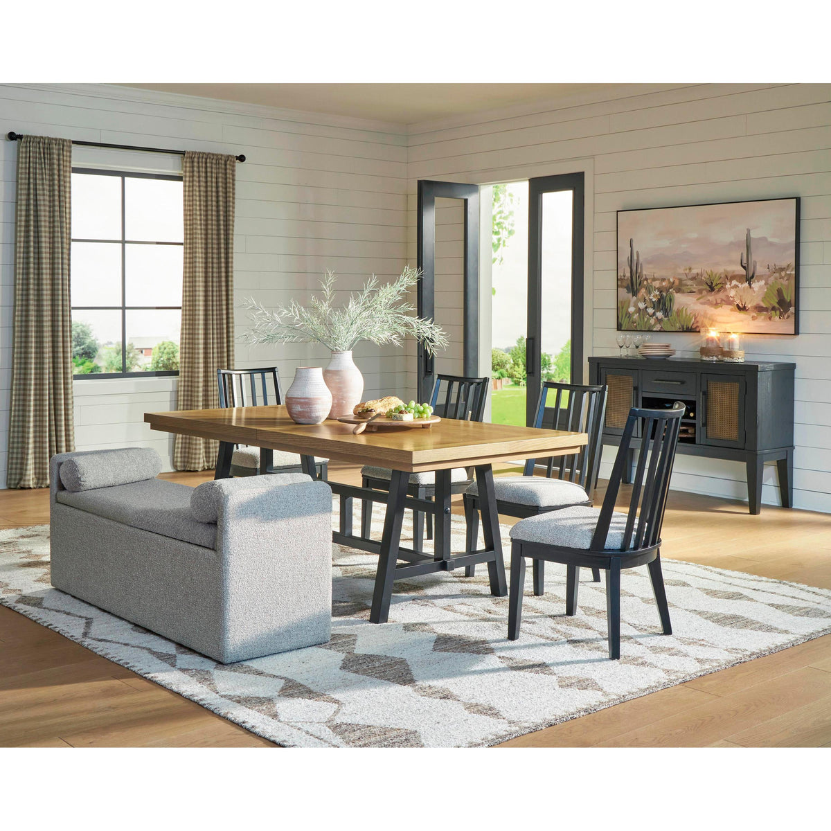 Signature Design by Ashley Galliden D841-00 Large Upholstered Dining R