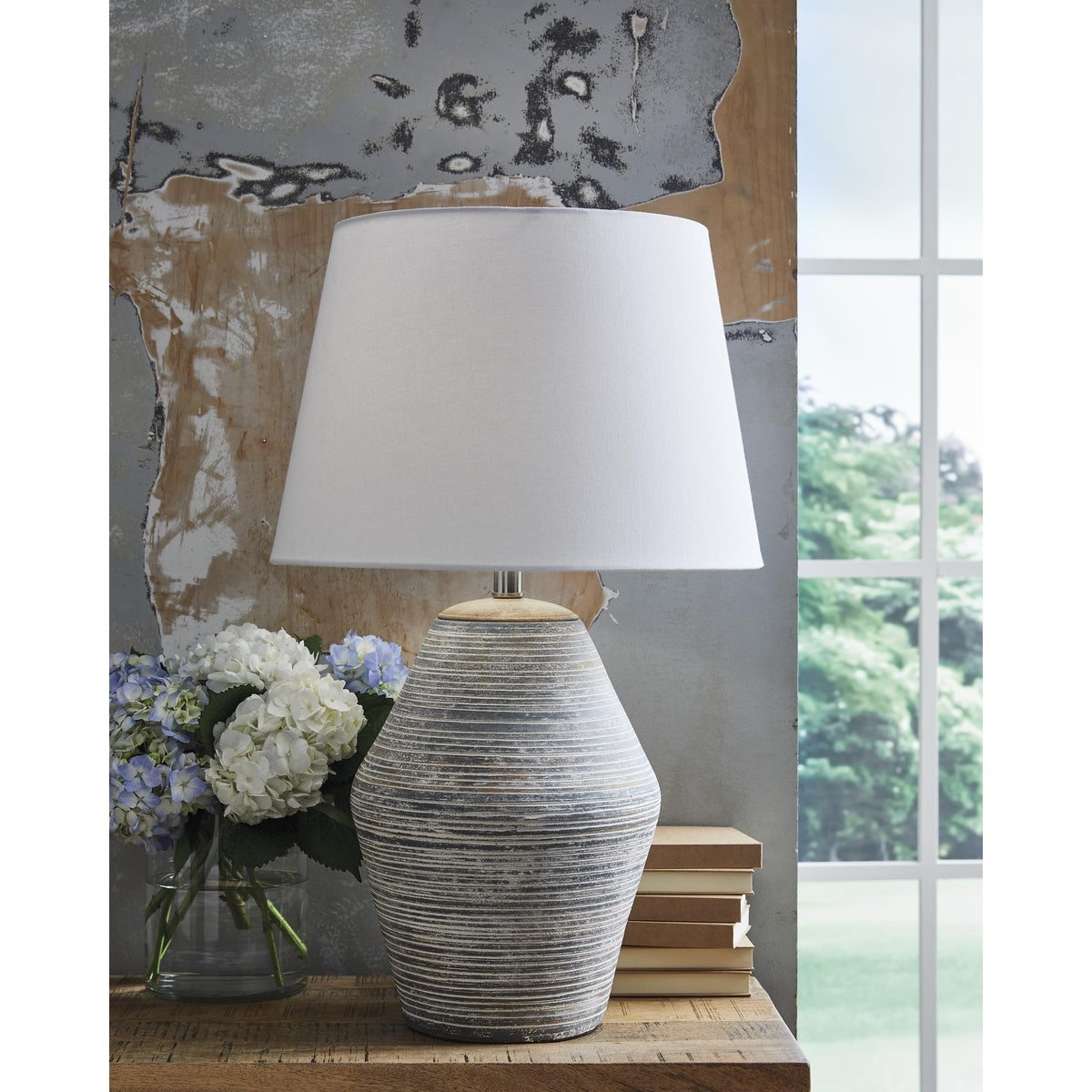 アガベ Low_Life Signature Design by Ashley Lawrock L100834 Terracotta Table Lamp