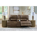  Signature Design by Ashley Beckley Place PC9180218 Power Reclining Loveseat with Console and Adjustable Headrest IMAGE 6