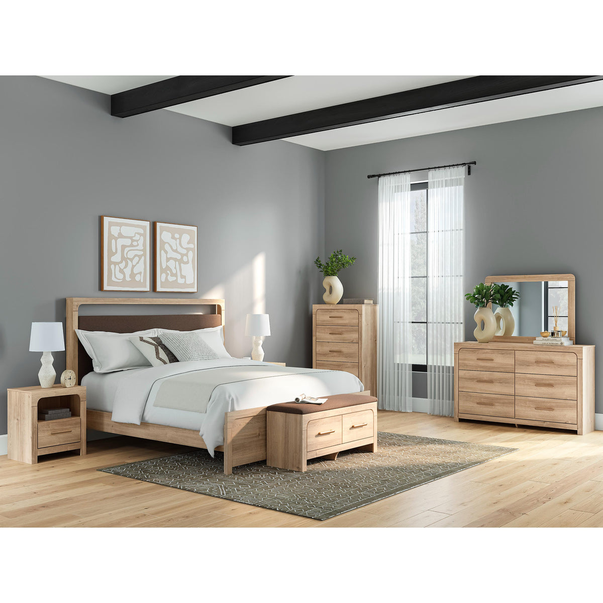 Signature Design by Ashley Kinlanni PCB1360-31 Six Drawer Dresser