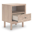 Signature Design by Ashley Arloster PCB1566-91 One Drawer Night Stand IMAGE 2