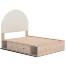 Signature Design by Ashley Arloster PCB1566B5 Full Upholstered Panel Bed with Storage IMAGE 6