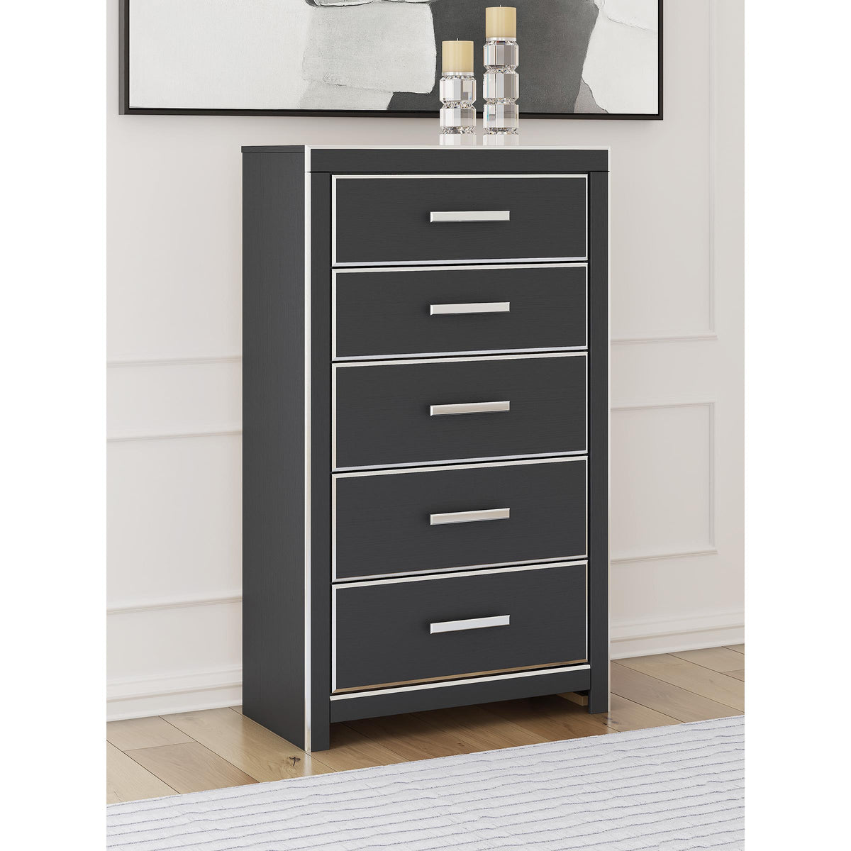Signature Design by Ashley Zuraleus PCB3380-46 Five Drawer Chest