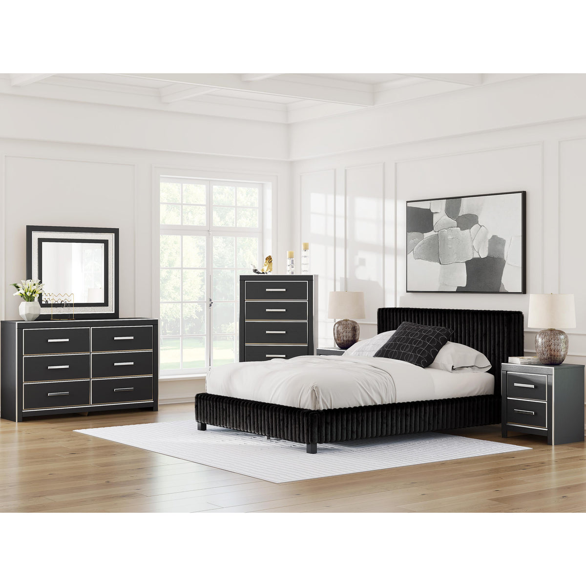 Signature Design by Ashley Zuraleus PCB3380-92 Two Drawer Night Stand