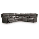  Signature Design by Ashley Bleckley PCU12000S5 6 pc Power Reclining Sectional IMAGE 1