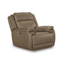  Signature Design by Ashley Glencroft PCU1240013 Power Recliner with Adjustable Headrest IMAGE 1