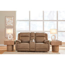 Signature Design by Ashley Glencroft PCU1240018 Power Reclining Loveseat with Console and Adjustable Headrest IMAGE 5