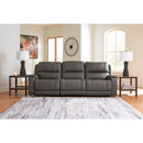  Signature Design by Ashley 5Z - Pittson PCU12600S3 3 pc Power Sectional Reclining Sofa IMAGE 2