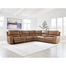  Signature Design by Ashley DeepWakes PCU62606S36 6 pc Reclining Sectional with Storage Console IMAGE 4