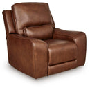  Signature Design by Ashley DeepWakes PCU6260713 Power Recliner with Adjustable Headrest IMAGE 1