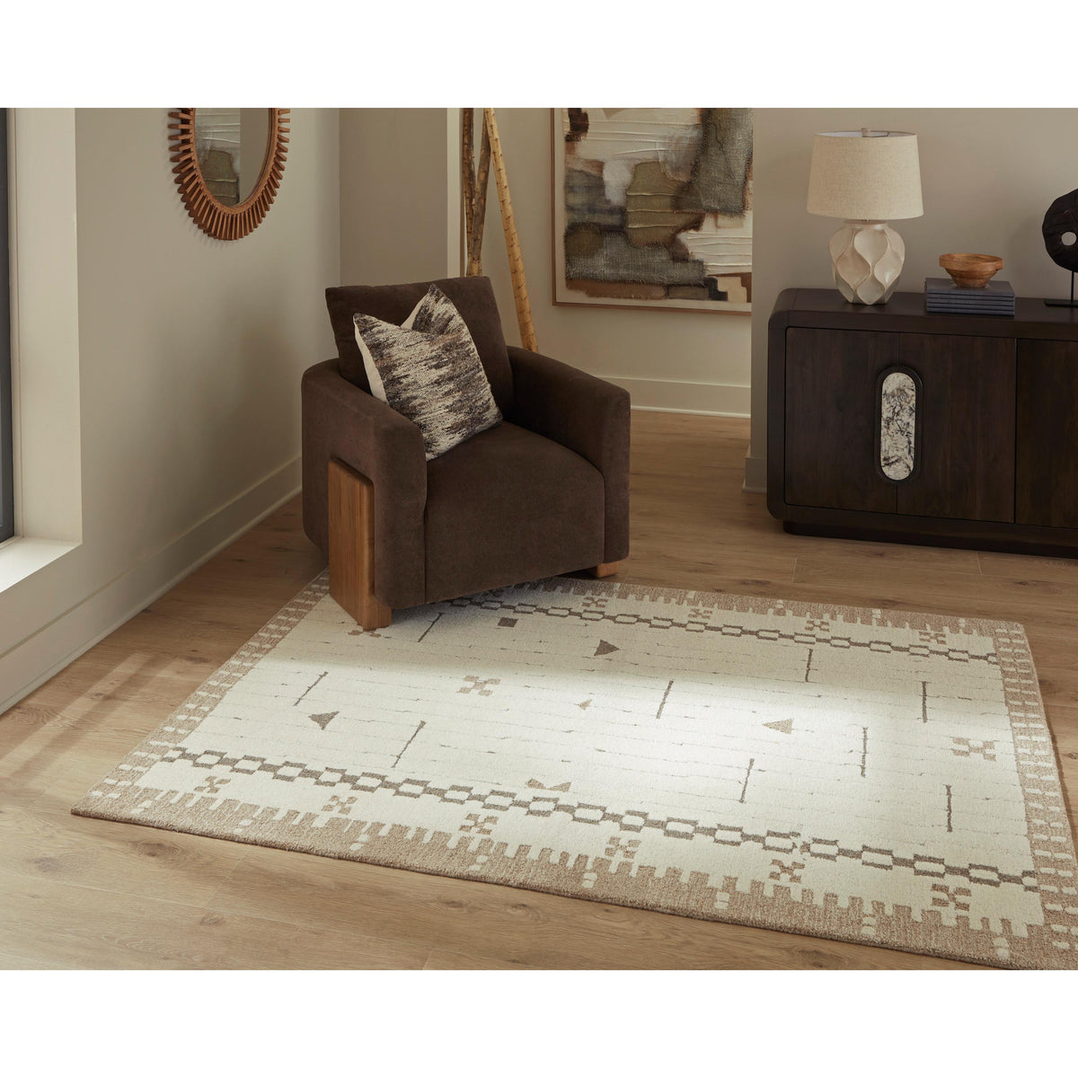 クラスター水晶　アバンダンティア　vol.102 Signature Design by Ashley Dot R407652 Medium Rug