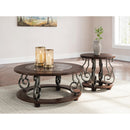 Signature Design by Ashley Frallyn T623T1 Coffee Table and 2 Ends IMAGE 1