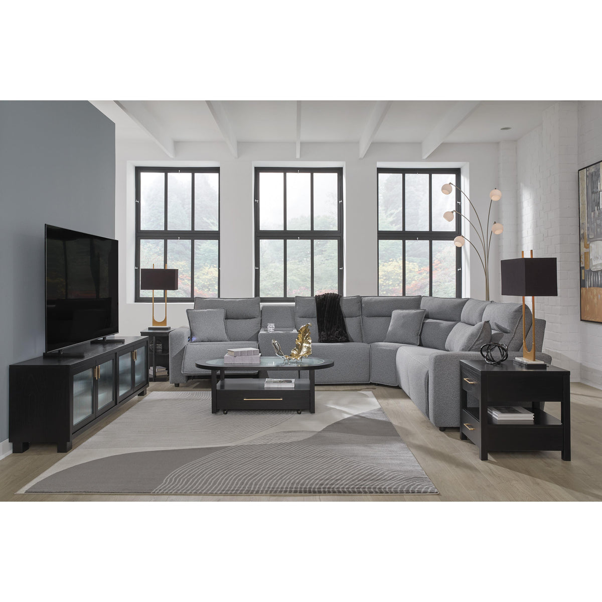 Signature Design by Ashley ModMax II 6590658 LAF Zero Wall Power Recli