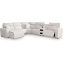  Signature Design by Ashley ModMax II 65907S29 6 pc Reclining Sectional with Chaise and Audio Console IMAGE 1