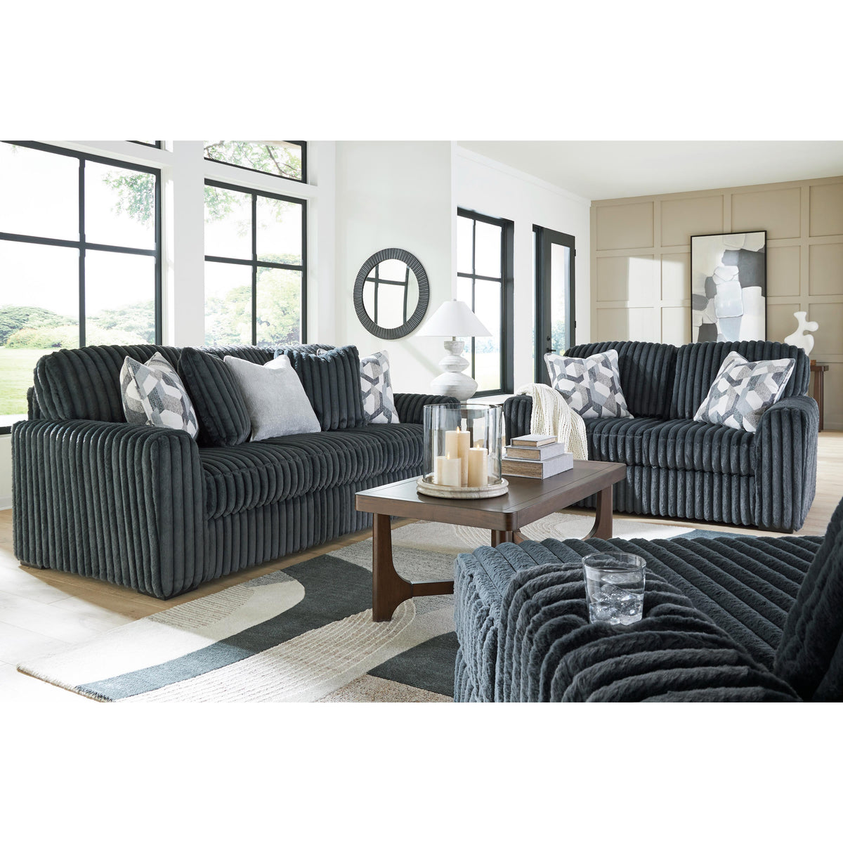 Signature Design by Ashley Midnight-Madness 9810515 Oversized Chaise