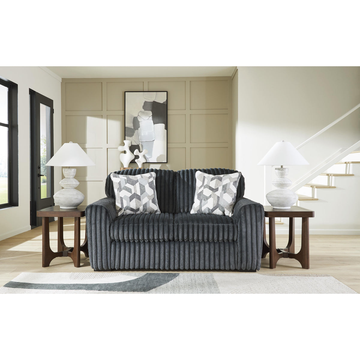 Signature Design by Ashley Midnight-Madness 9810535 Loveseat