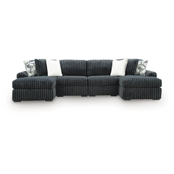 Signature Design by Ashley Midnight-Madness 98105S3 2 pc Sectional Sof
