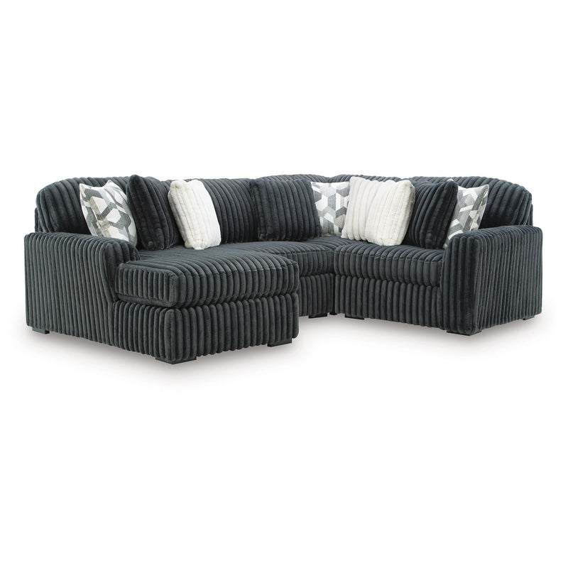 Signature Design by Ashley Midnight-Madness 98105S27 5 pc Sectional
