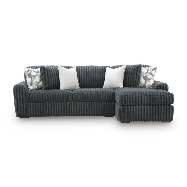 Signature Design by Ashley Midnight-Madness 98105S3 2 pc Sectional Sof