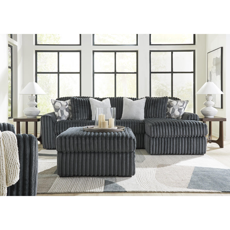 Signature Design by Ashley Midnight-Madness 98105S3 2 pc Sectional Sof