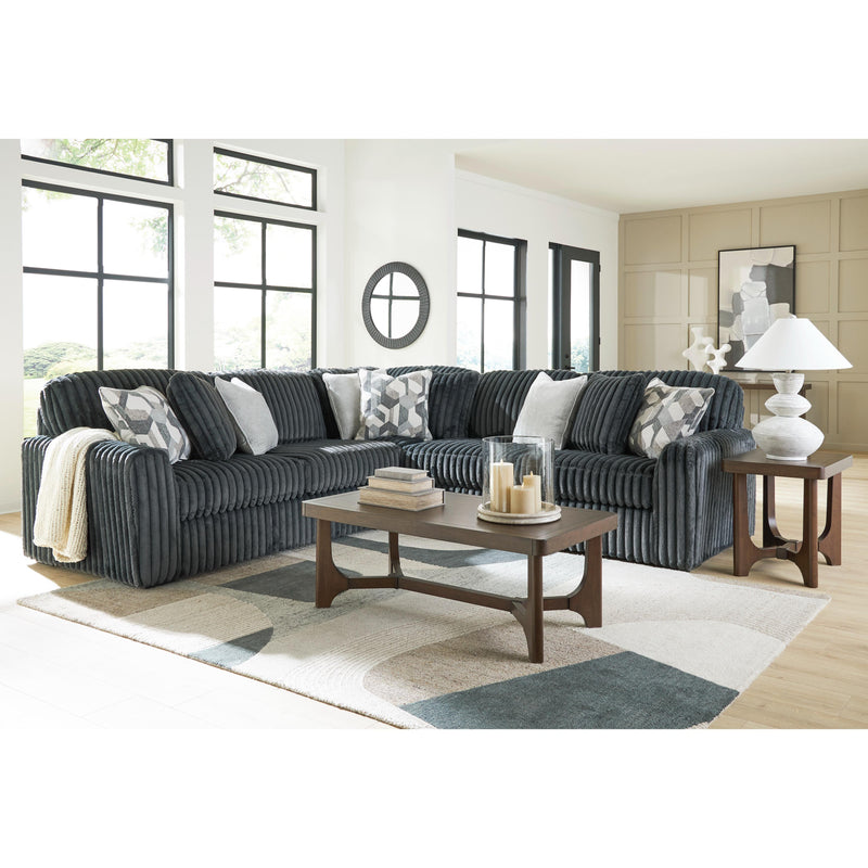 Signature Design by Ashley Midnight-Madness 98105S27 5 pc Sectional