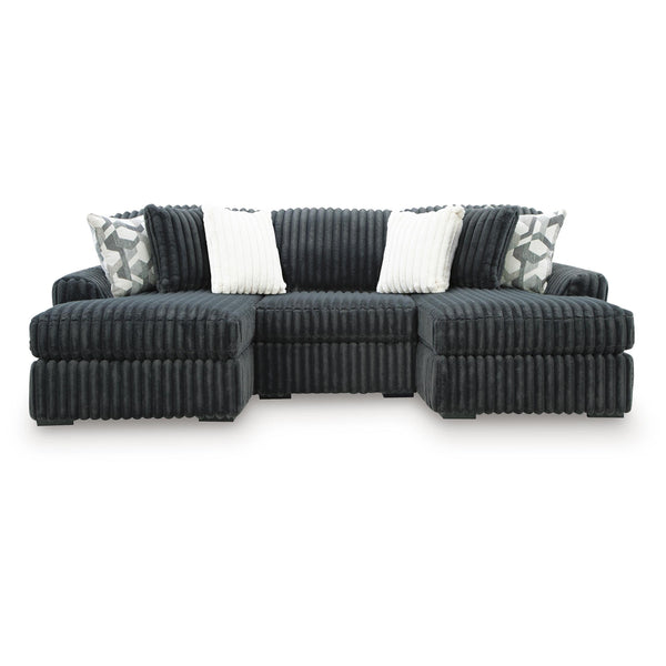 Signature Design by Ashley Midnight-Madness 98105S3 2 pc Sectional Sof