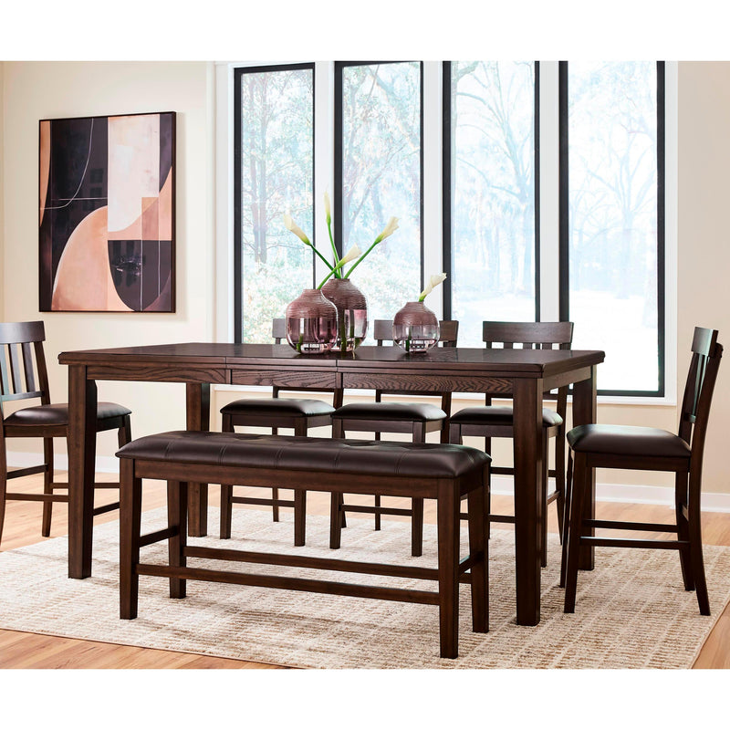 Signature Design by Ashley Haddigan D596-09 Double Counter Upholstered