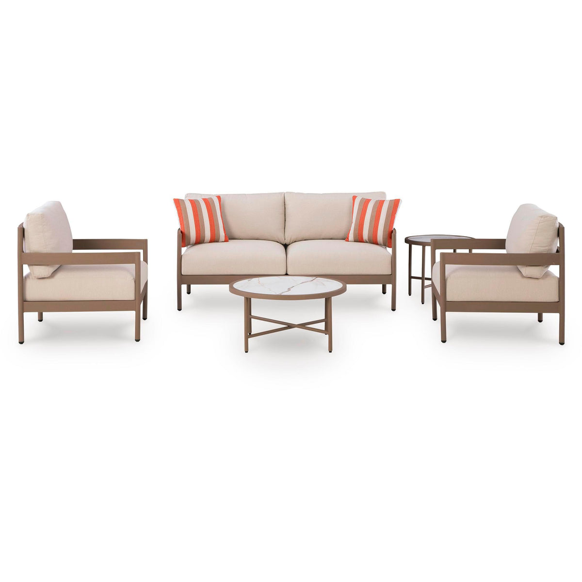 Signature Design by Ashley Bluff Trail PCP383-080 Love/Chairs/Tables S