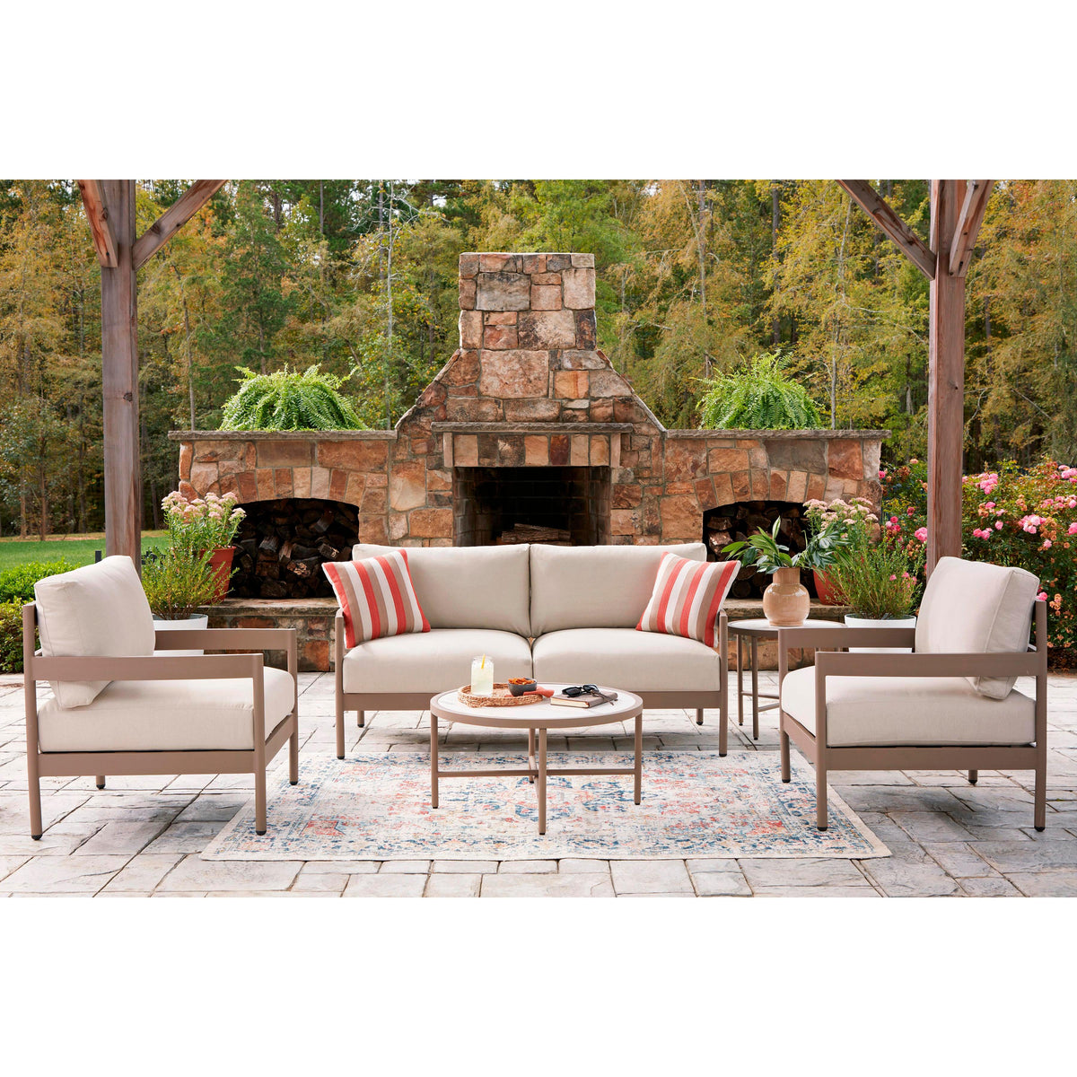 Signature Design by Ashley Bluff Trail PCP383-080 Love/Chairs/Tables S
