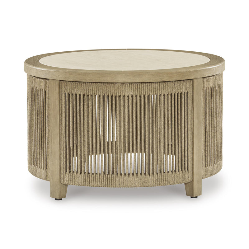  Signature Design by Ashley Spooners Cove PCP469-708 Round Cocktail Table IMAGE 2