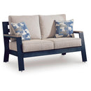  Signature Design by Ashley East Beach PCP587-835 Loveseat with Cushion IMAGE 1