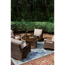  Signature Design by Ashley Monterey Point PCP760-776 Round Fire Pit Table IMAGE 8