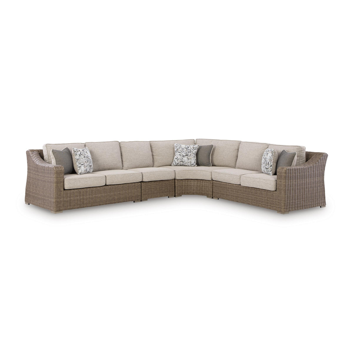 Signature Design by Ashley Laguna Heights PCP790P2 4 pc Outdoor Sectio