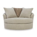  Benchcraft Steelwater Retreat Swivel Fabric Accent Chair 6670421 IMAGE 2