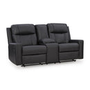  Benchcraft Mackmenville Reclining Loveseat with Console 7471394 IMAGE 1