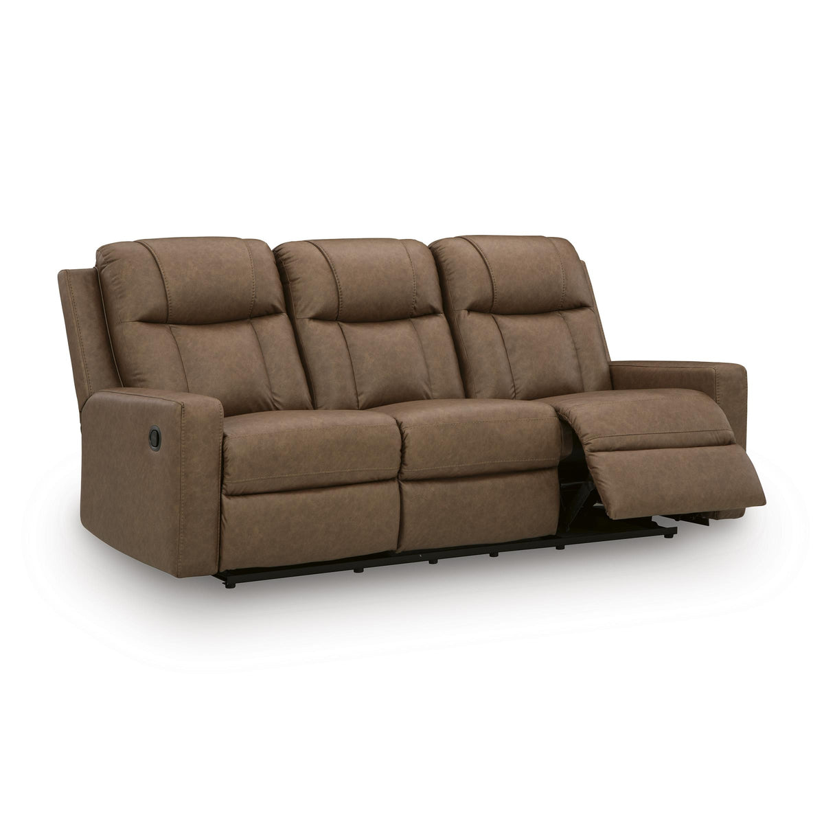 Benchcraft Mackmenville Reclining Leather Look Sofa 7471488