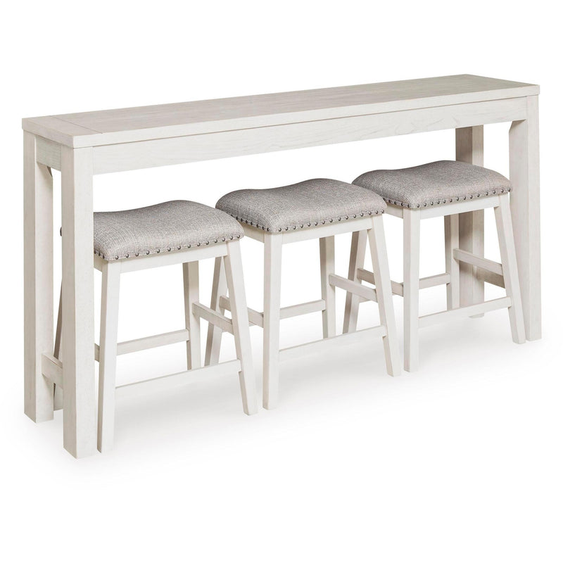 Signature Design by Ashley Robbinsdale 4 pc Counter Height Dinette D64