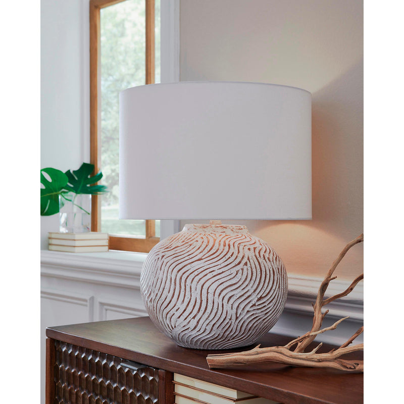 エアーウィーブ　ライトシングル　AWLS Signature Design by Ashley Vien Table Lamp L100894