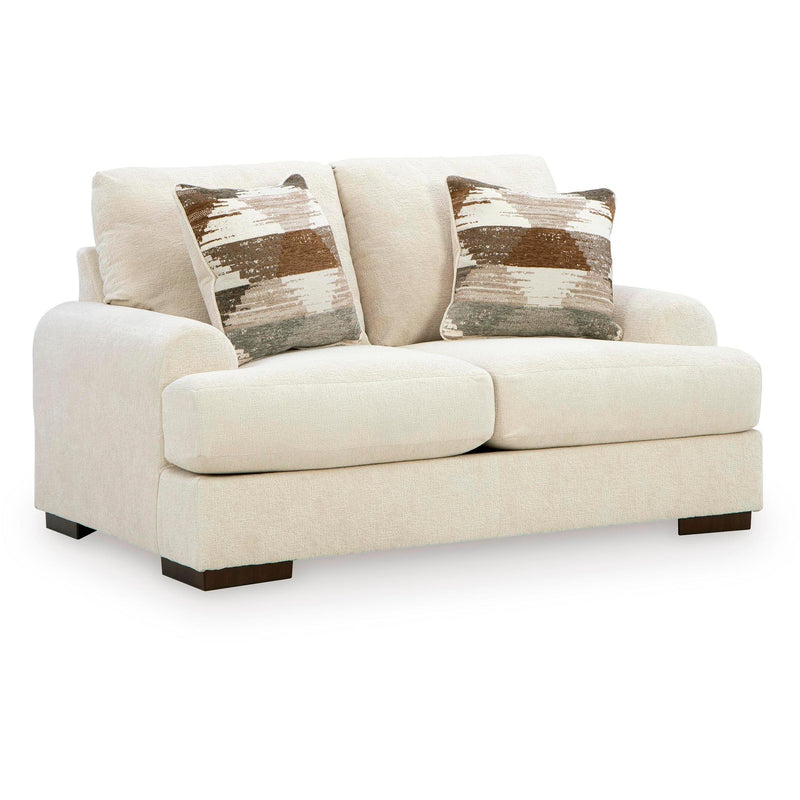 Signature Design by Ashley Jayne Park Stationary Fabric Loveseat PC815