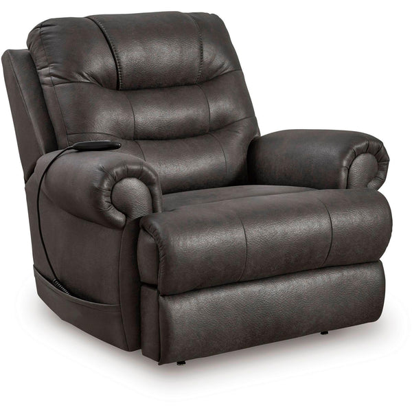 Signature Design by Ashley Revived and Restored Leather Look Lift Chai