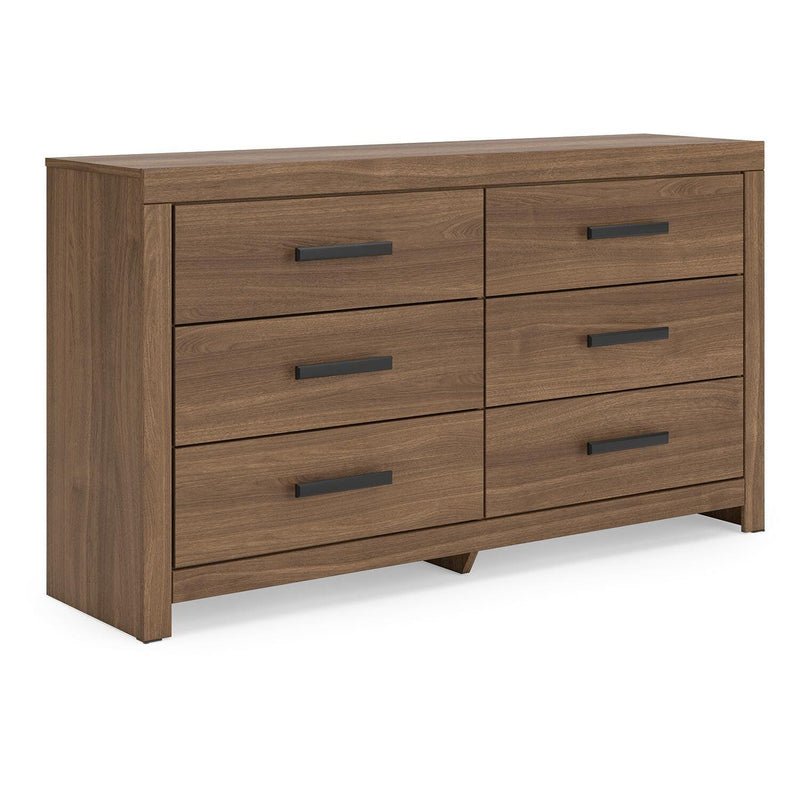 signature design by ashley rustic 6 drawer dresser Broachmyn