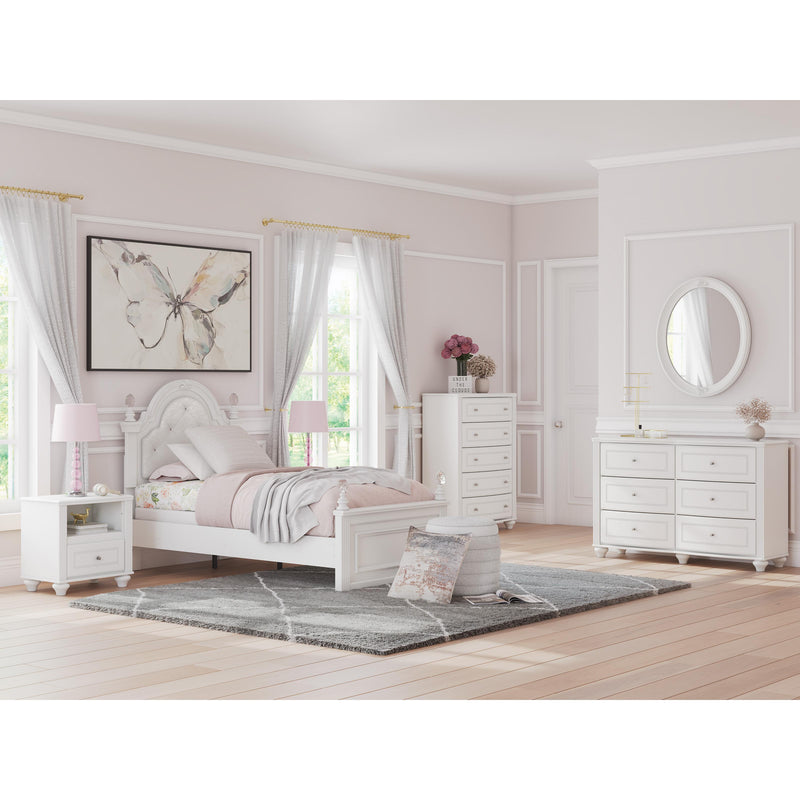 Signature Design by Ashley Kozlani Twin Upholstered Panel Bed PCB1819-
