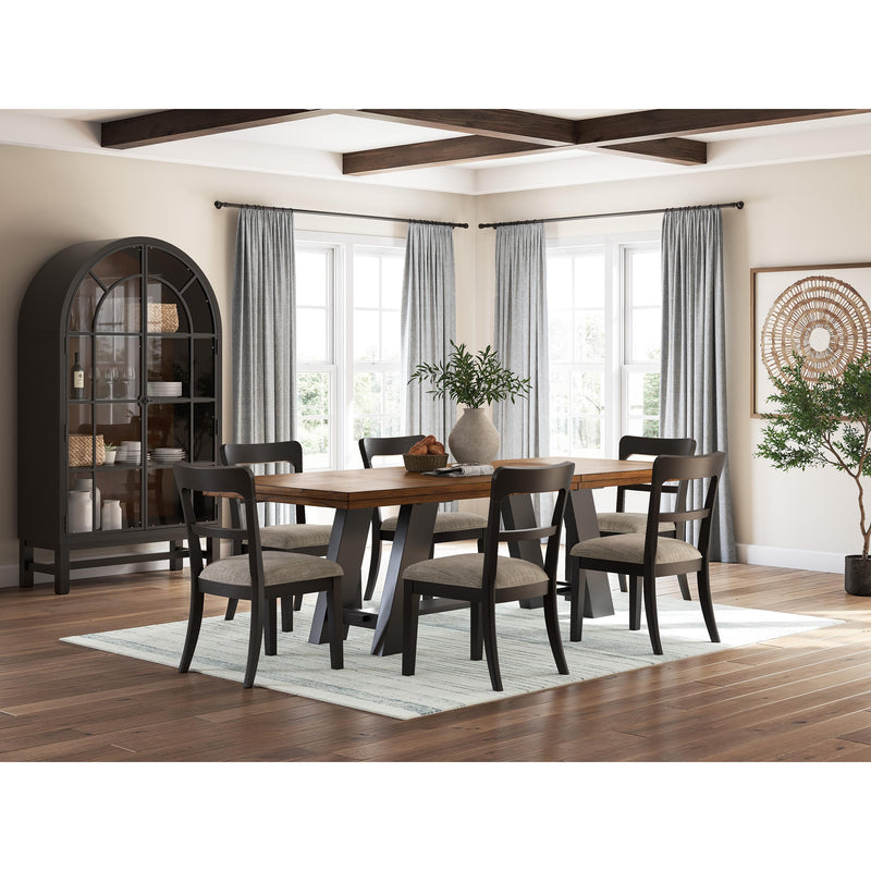 【IDEE】ＭＡＴＩＮ　ＤＩＮＩＮＧ　ＴＡＢＬＥ Signature Design by Ashley Greddinton Dining Table with Trestle Base P