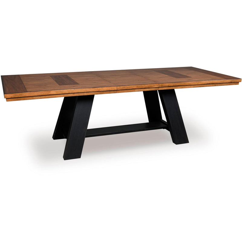 Signature Design by Ashley Greddinton Dining Table with Trestle Base P